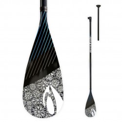 Pagaie  de stand up paddle en carbone 2 parties Aura de la marque Aquadesign