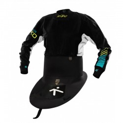 Jupe anorak de kayak slalom Black Mamba manches longues de la marque Hiko