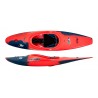 Kayak cross Rip-R-evo 2 avec ailerons couleur rosella red de la marque Pyranha