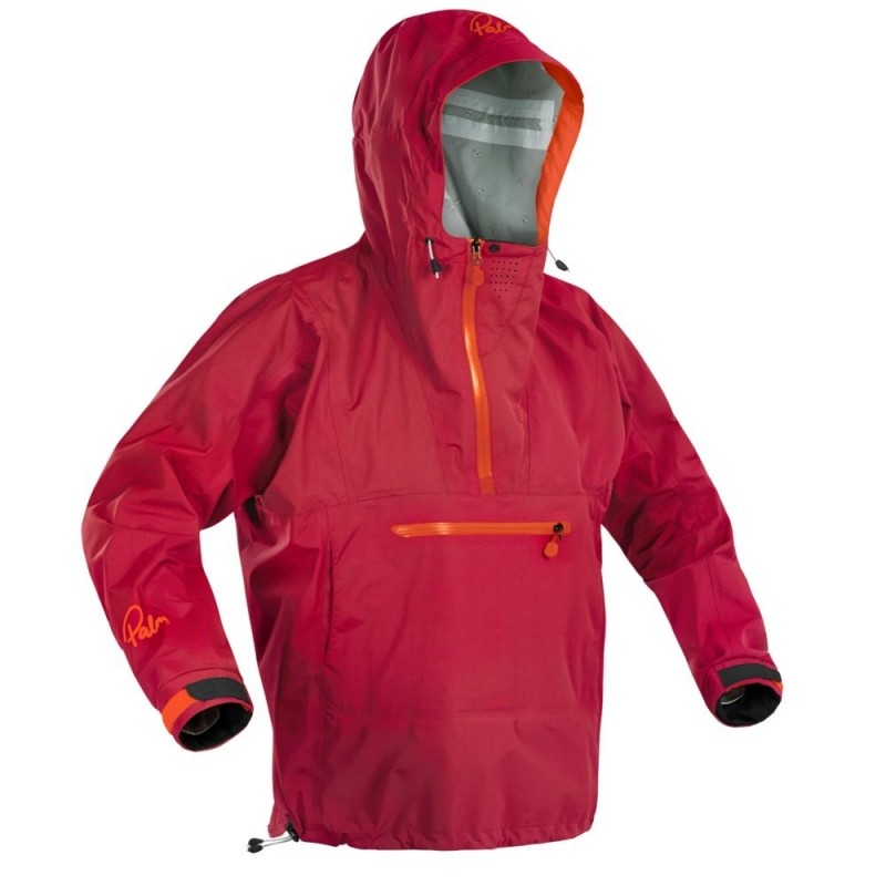 Anorak polyvalent Vantage rouge, de la marque Palm