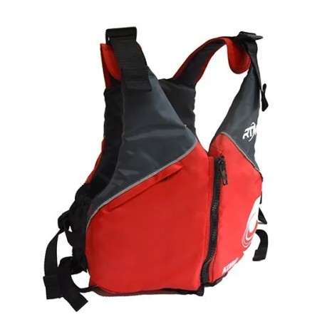 Gilet de kayak loisir Koro de la marque Rotomod rouge face