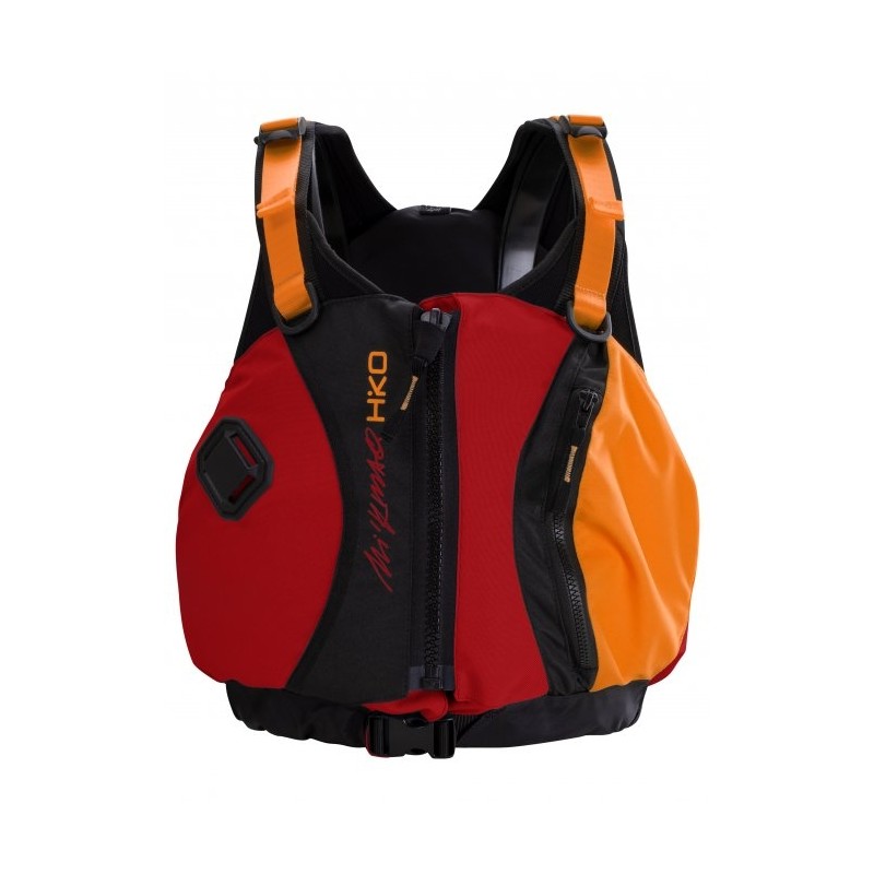 Gilet de kayak mer ou de randonnée Mikmaq de la marque Hiko rouge