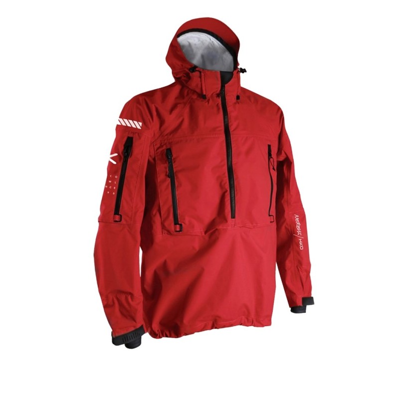 Anorak Nereus, de la marque Hiko rouge