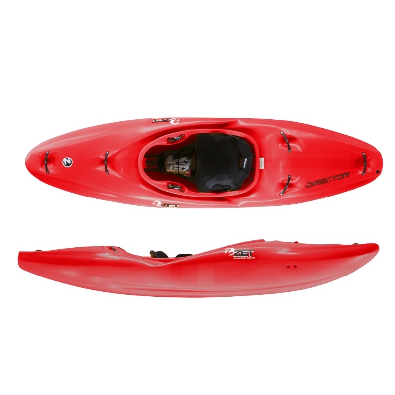 Kayak de rivière Director de la marque Zet rouge