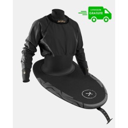 Jupe anorak hiver Sirocco Baller cross noir de la marque Hiko