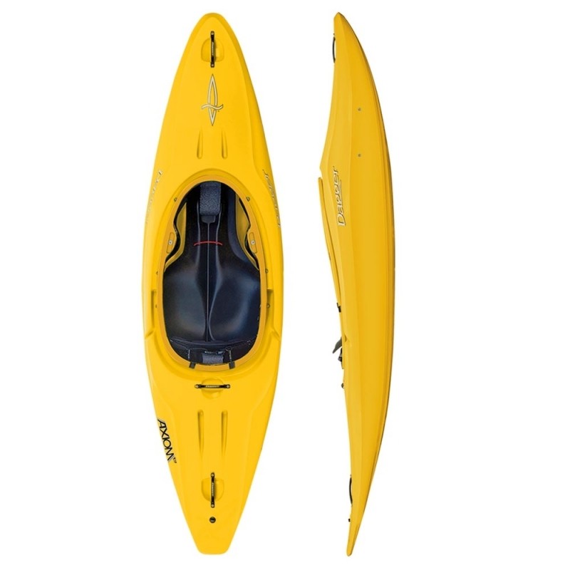 Kayak Axiom, kayak de la marque dagger, couleur jaune, version 8.0
