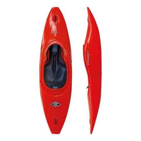 Kayak GT de la marque dagger, couleur rouge, version 7.8