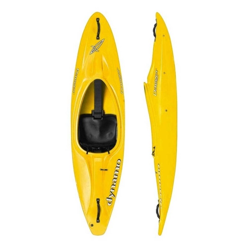 Kayak Dynamo 7.4 version club de la marque Dagger, couleur jaune